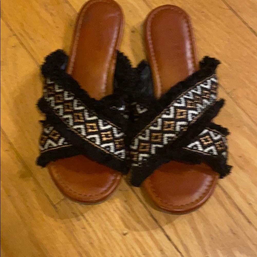 Slide on sandals